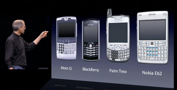 Steve Jobs smartphones