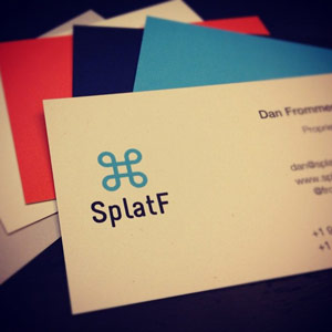 SplatF business cards